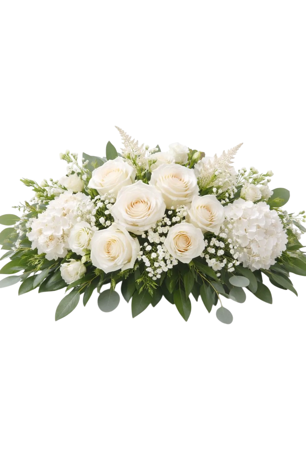 Arreglo floral white